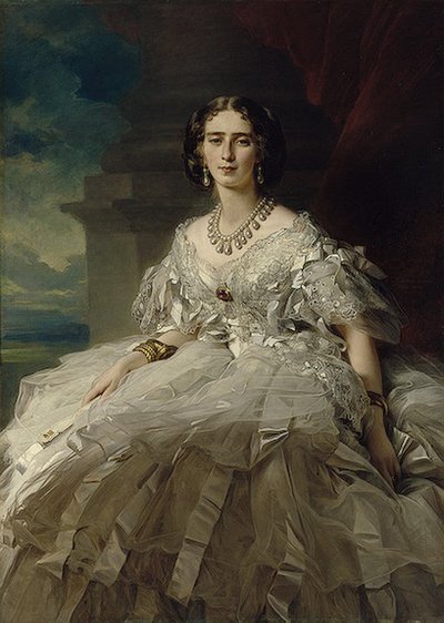 Tatiana Alexandrovna Yusupova by Franz Xaver Winterhalter